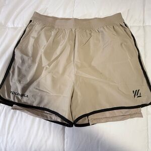 YoungLA Tan Athletic Shorts